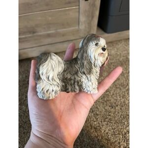 1988 Castagna SHIH-TZU Dog Figurine w/label Made In Italy‎